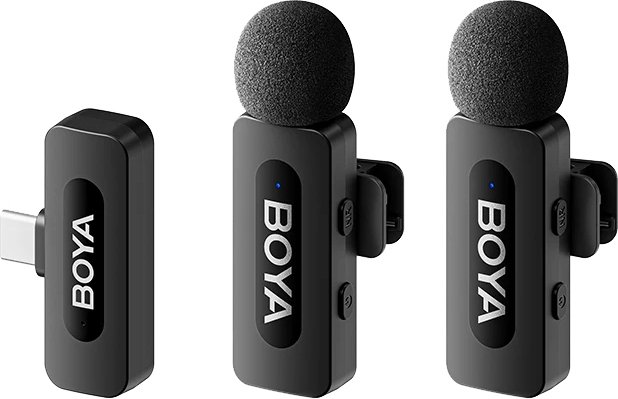 Boya by v20 v2 0 zwart microfoon