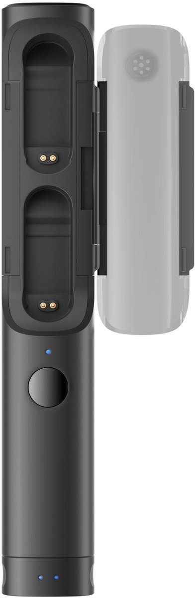 Boya magic serie draadloze microfoo 8 orig - Boya Magic Serie 4-In-1 USB Draadloze microfoonset (zwart)