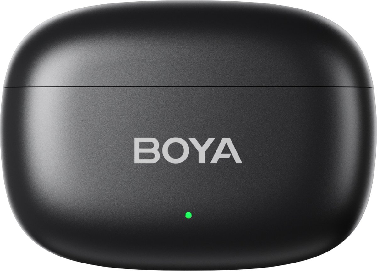 Boya mini 12 2 4 ghz ultra 3 orig - Boya Mini-12 2.4 GHz Ultra Mini USB Draadloze microfoonset (zwart)