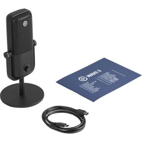 Elgato wave 3 mk 2 5 orig - Elgato Wave:3 Mk.2 Streaming USB Microfoon (zwart)
