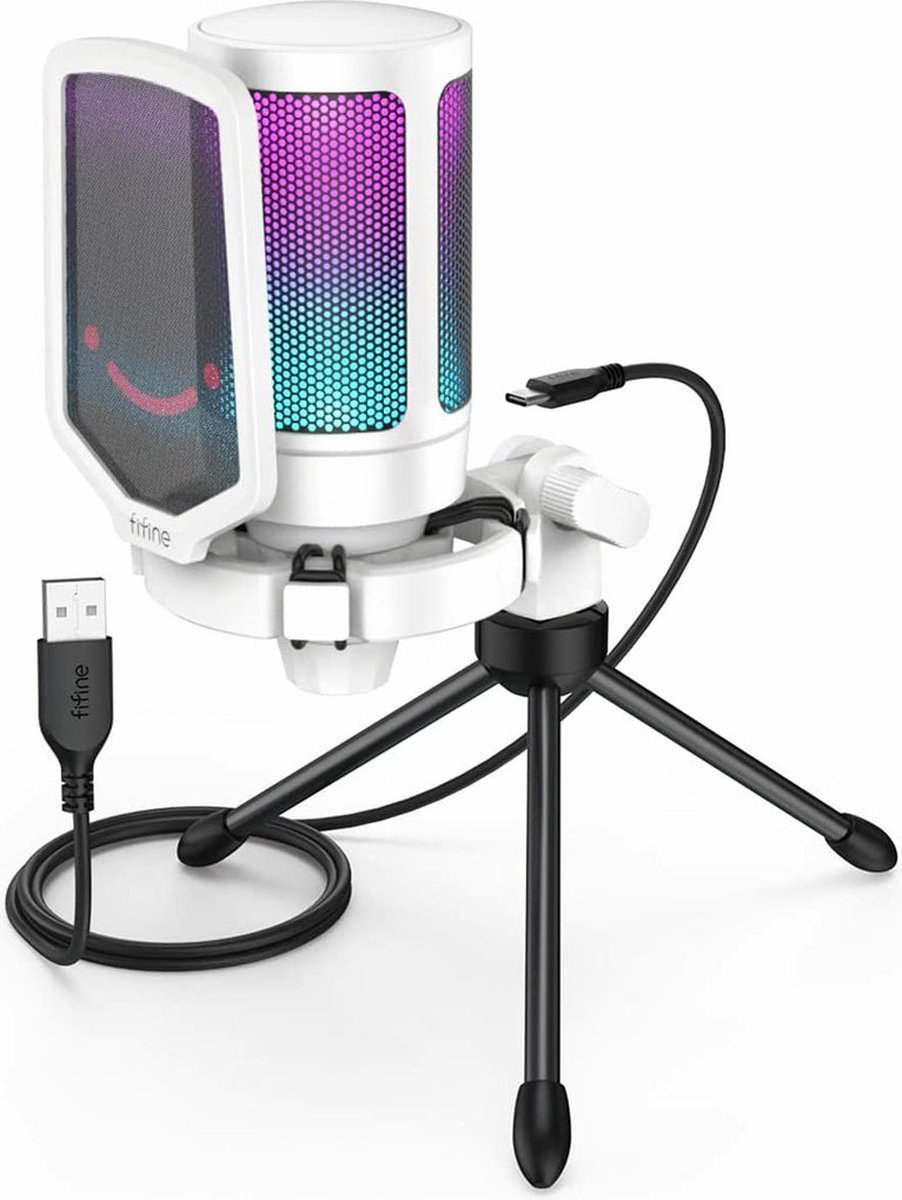 Fifine a6v wit usb streaming microfoo