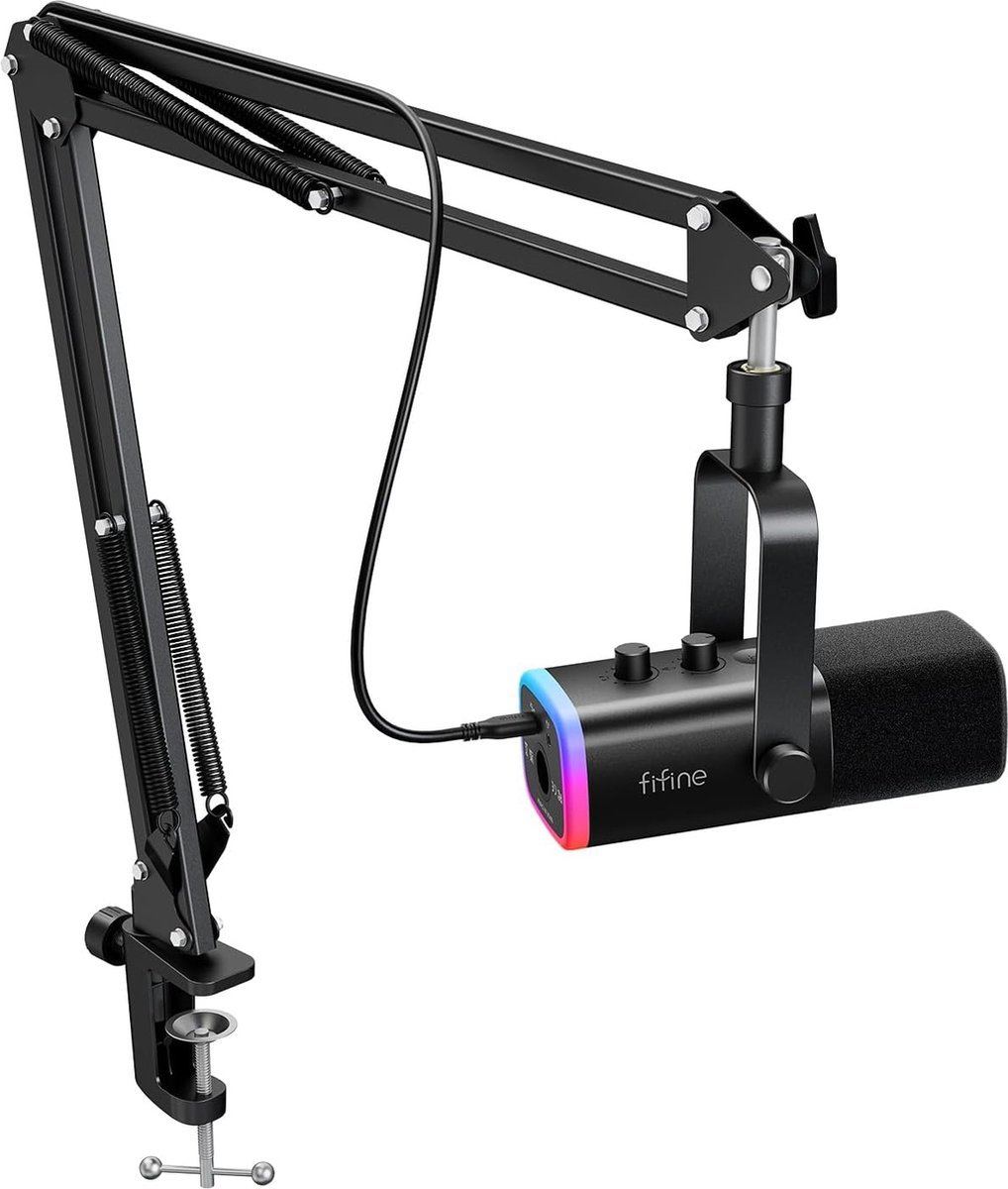 Fifine am8t usb xlr studio microfoon