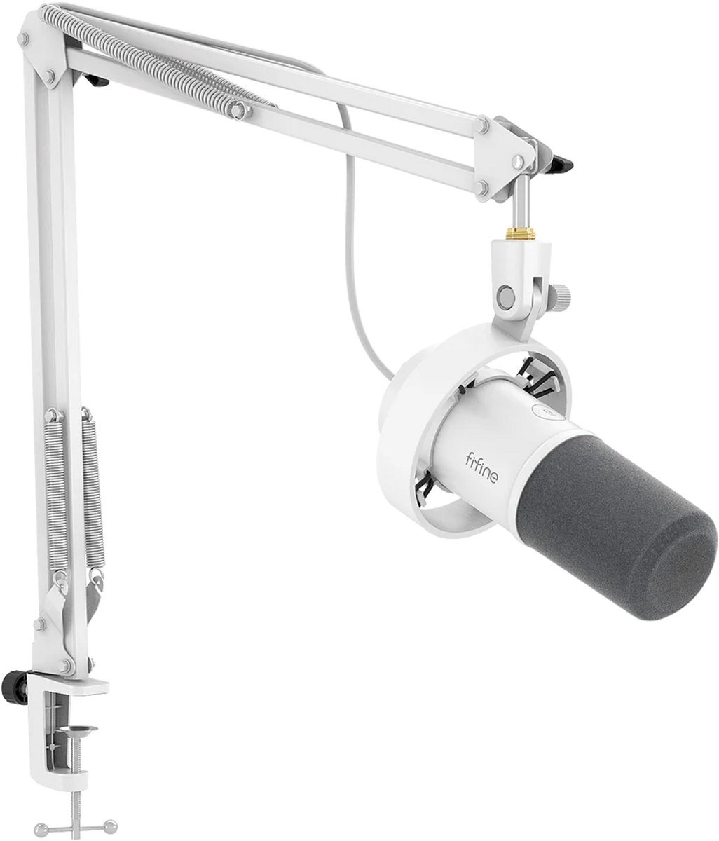 Fifine K688Ct - Wit - Usb / Xlr - Dynamische Microfoon