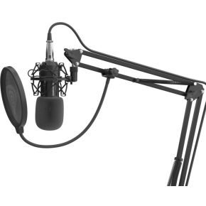 Genesis ngm 1695 radium 300 xlr microf 8 orig - Genesis Ngm-1695 Radium 300 Game XLR Microfoon (zwart)