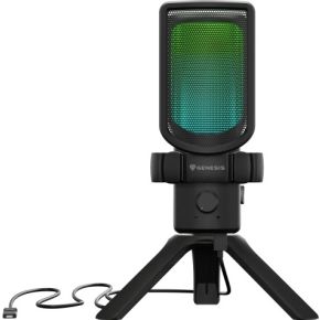 Genesis ngm 2352 microfoon zwart micro 7 orig - GENESIS Radium 250 USB Microfoon (zwart)