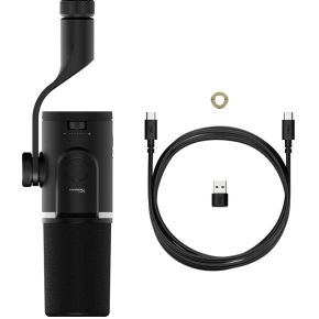 Hyperx flipcast dynamic microphone xl 7 orig - HyperX B2CM1AA USB + XLR Microfoon (zwart)