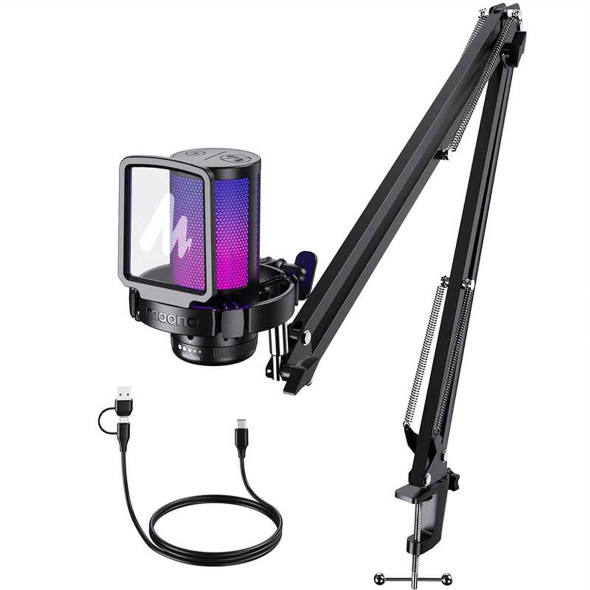 Maono dgm20s black microfoon