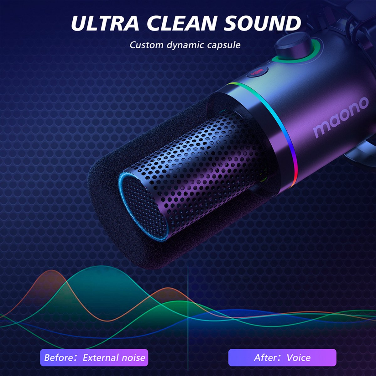Maono pd200xs xlr dynamische microfo 7 orig - Maono Pd200Xs USB + XLR Microfoon (zwart)