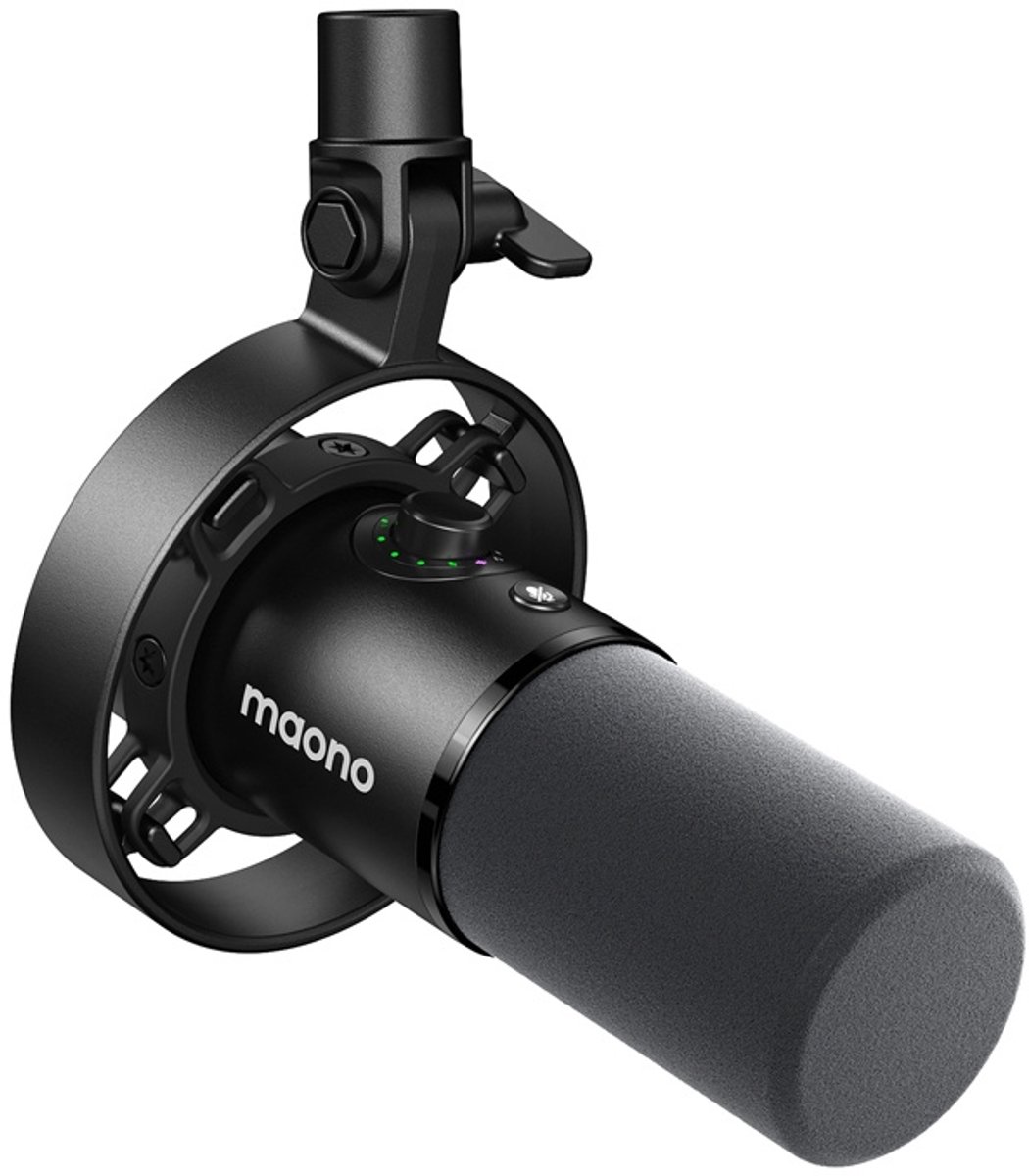 Maono pd300x microfoon 10 orig - Maono Pd300X USB + XLR Microfoon (zwart)