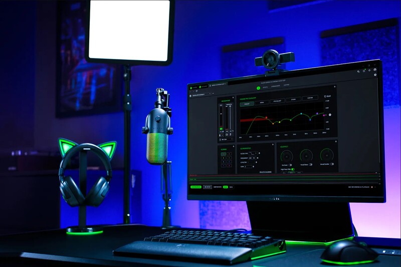 Razer seiren v3 chroma 32 bit dsp 4 orig - Razer Seiren V3 Chroma 32-Bit DSP USB Microfoon (zwart)