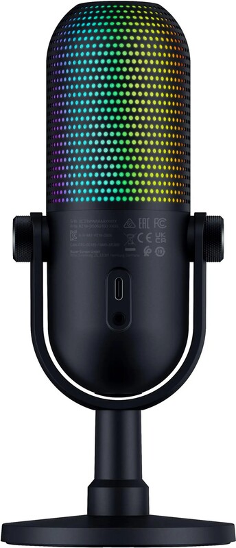 Razer seiren v3 chroma 32 bit dsp 6 orig - Razer Seiren V3 Chroma 32-Bit DSP USB Microfoon (zwart)