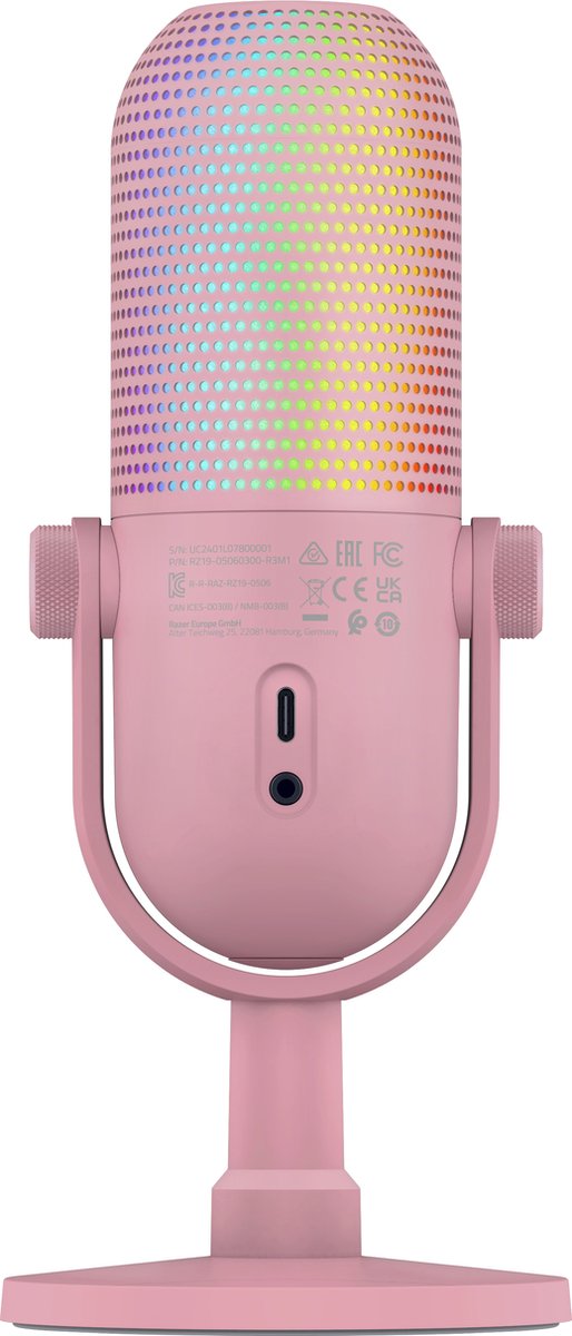 Razer seiren v3 chroma usb microfoon 9555192 10 orig - Razer Seiren V3 Chroma USB Microfoon (roze)