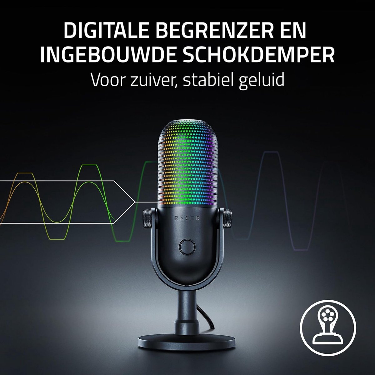 Razer seiren v3 chroma usb microfoon 9555192 6 orig - Razer Seiren V3 Chroma USB Microfoon (roze)