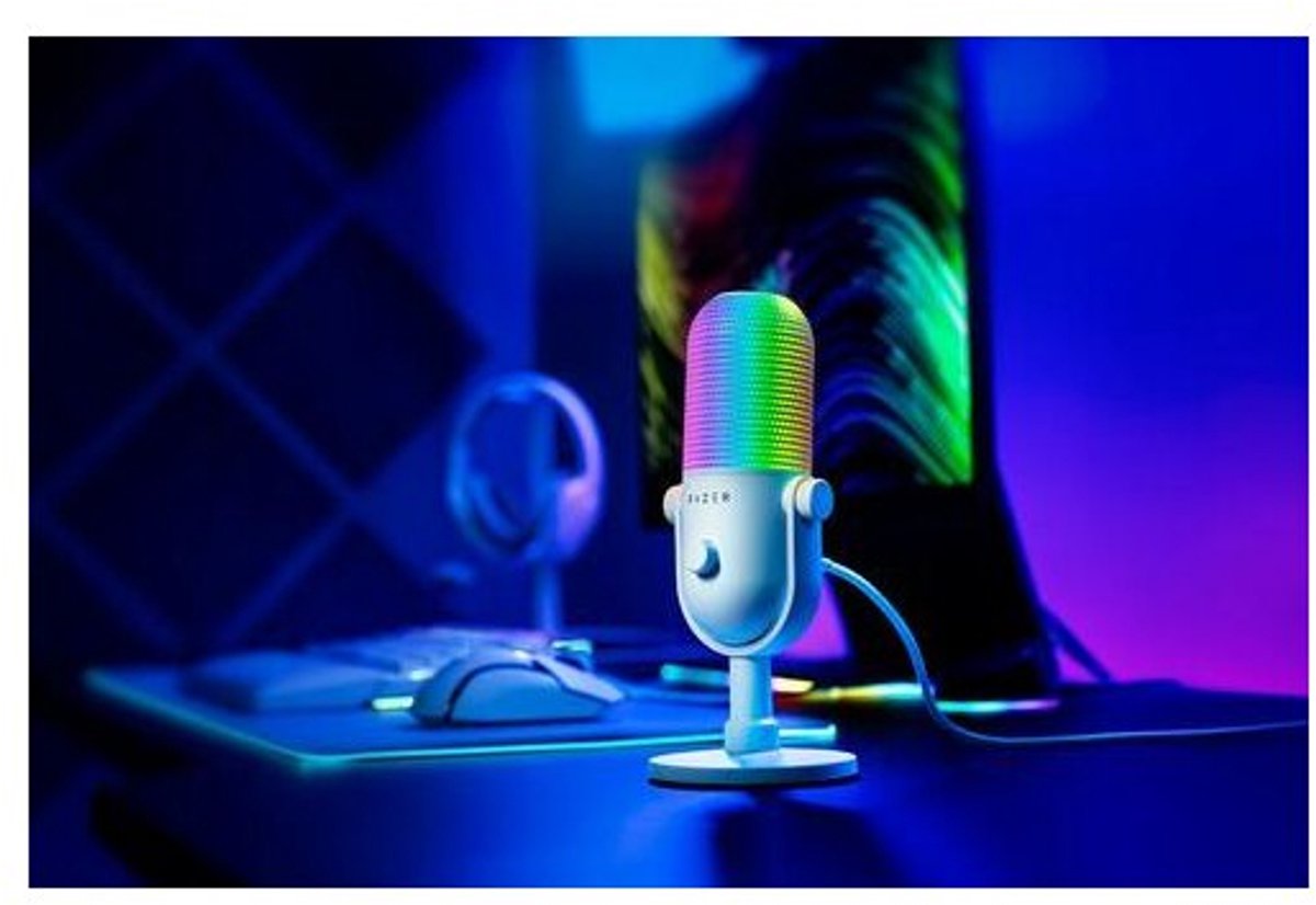 Razer seiren v3 chroma usb microfoon 9555193 10 orig - Razer Seiren V3 Chroma USB Microfoon (wit)