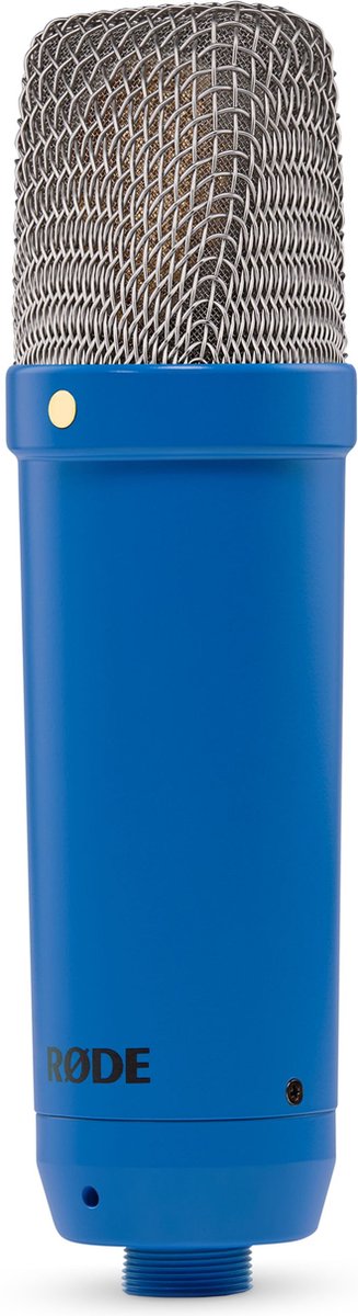 Rde nt1 signature cobalt blauw stu 2 orig - RØDE Nt1 Signature Cobalt Blauw Studiomicrofoon XLR Microfoon