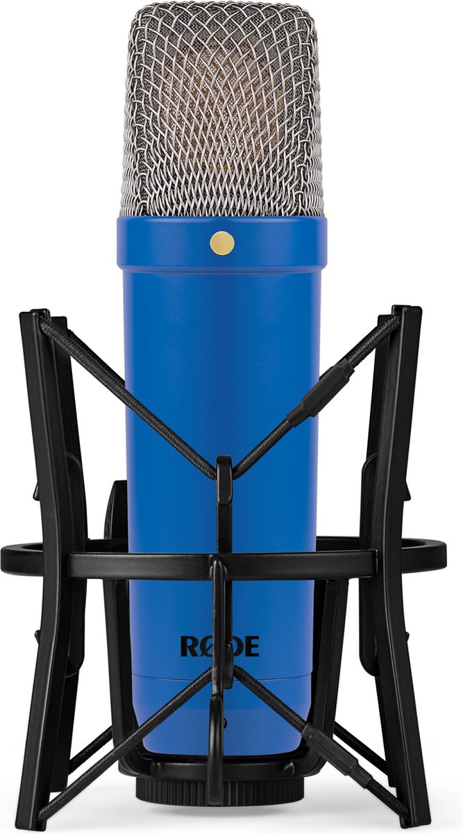 Rde nt1 signature cobalt blauw stu 4 orig - RØDE Nt1 Signature Cobalt Blauw Studiomicrofoon XLR Microfoon