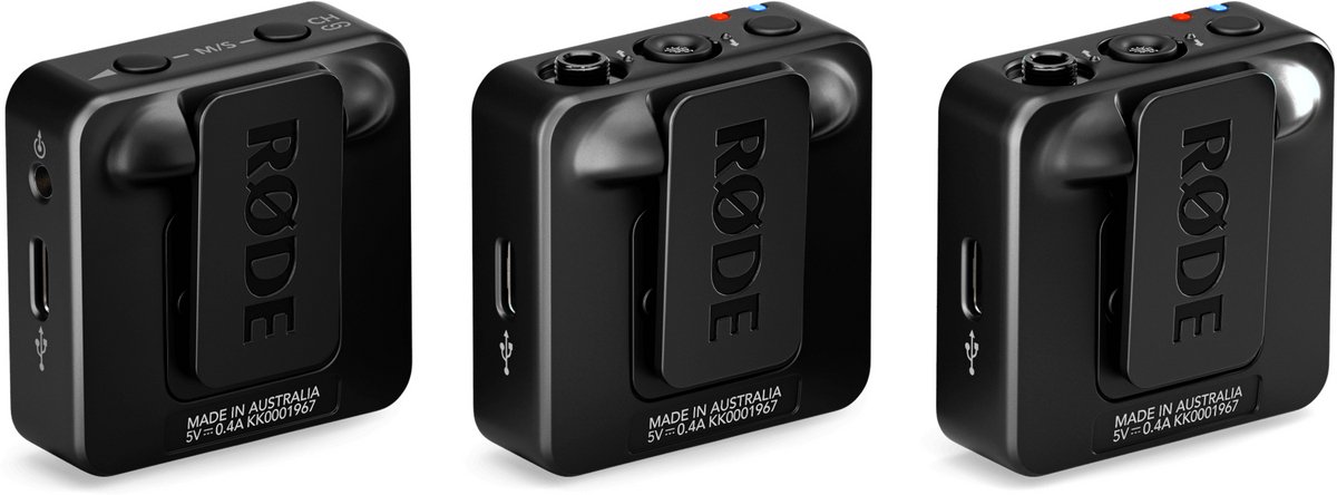 Rde wireless go 3rd gen zwart draa 10 orig - RØDE Wireless Go USB Draadloze microfoonset (zwart)