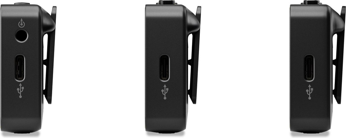 Rde wireless go 3rd gen zwart draa 2 orig - RØDE Wireless Go USB Draadloze microfoonset (zwart)