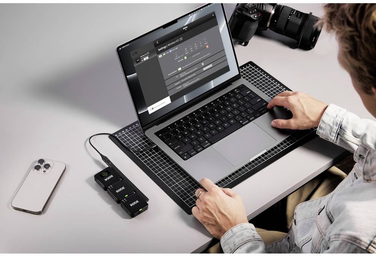 Rde wireless go 3rd gen zwart draa 4 orig - RØDE Wireless Go USB Draadloze microfoonset (zwart)