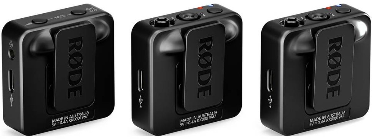 Rde wireless go 3rd gen zwart draa 6 orig - RØDE Wireless Go USB Draadloze microfoonset (zwart)