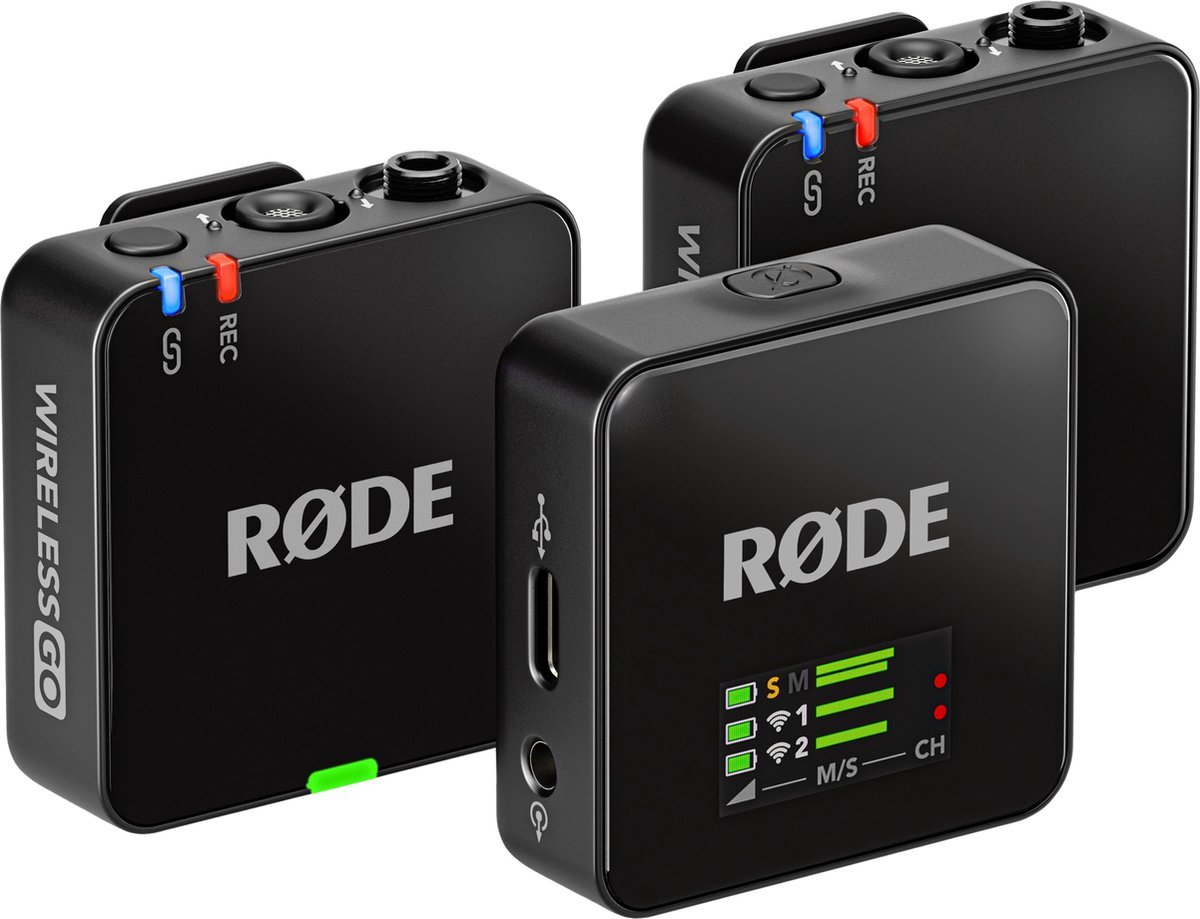 Rde wireless go 3rd gen zwart draa