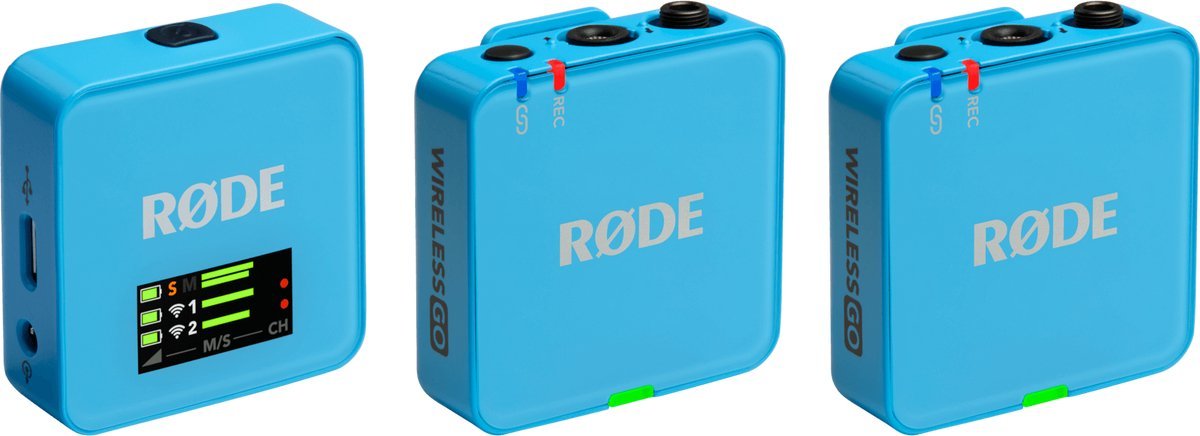 Rde wireless go iii blauw draadloo