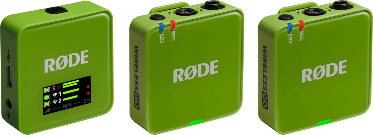 Rde wireless go iii green draadloo