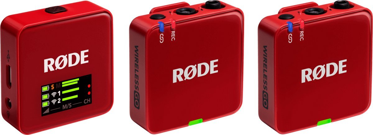 Rde wireless go iii red draadloos