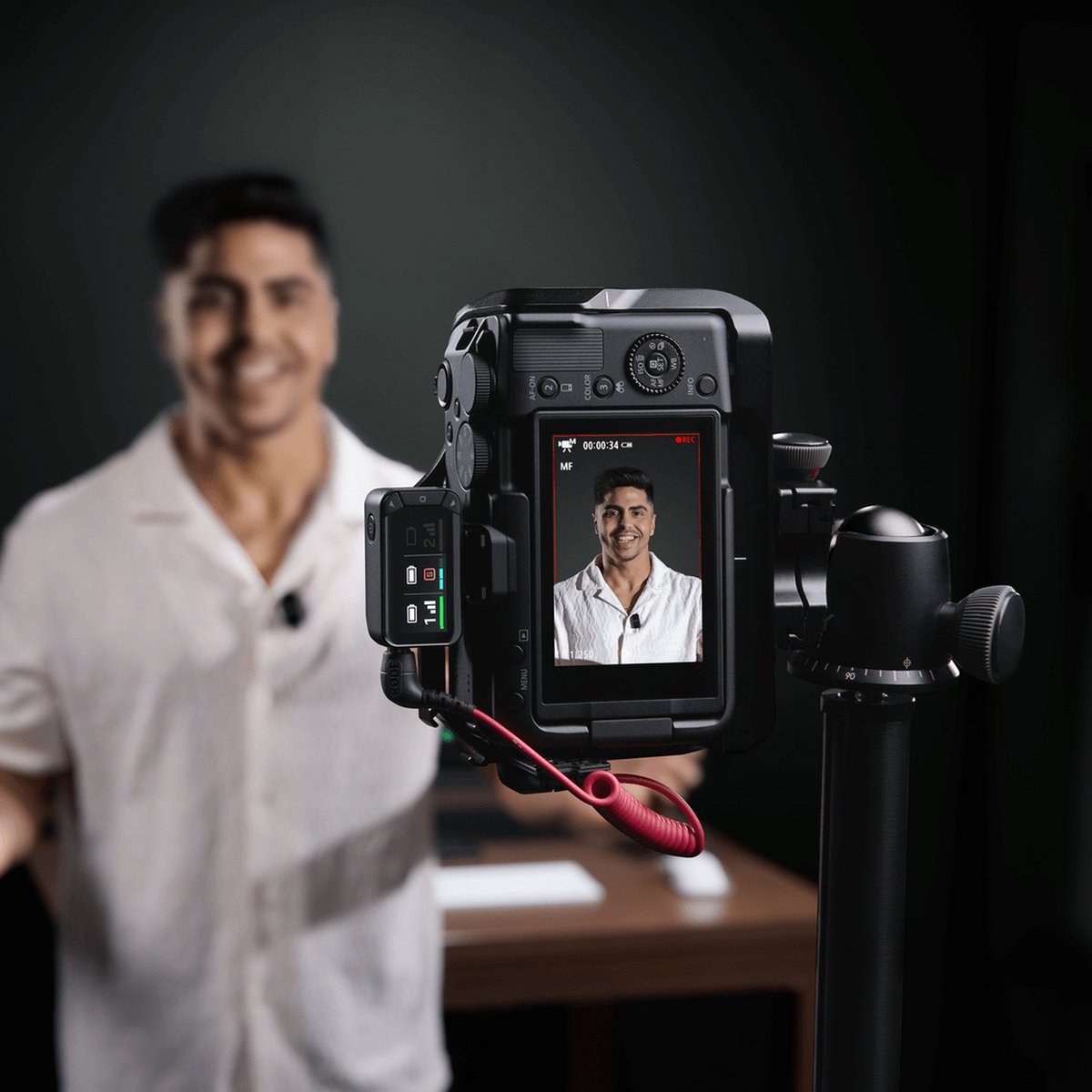 Rde wireless micro camera ultracom 3 orig - RØDE Wireless Micro Camera Kit USB Draadloze microfoonset (zwart)