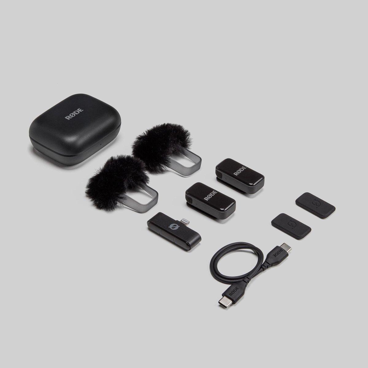 Rde wireless micro lightning ultra 7 orig - RØDE Wireless Micro Lightning USB Draadloze microfoonset (zwart)