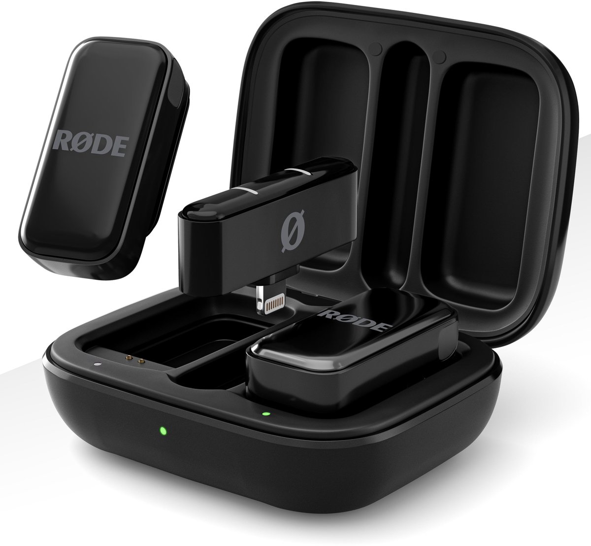 Rde wireless micro lightning ultra 8 orig - RØDE Wireless Micro Lightning USB Draadloze microfoonset (zwart)
