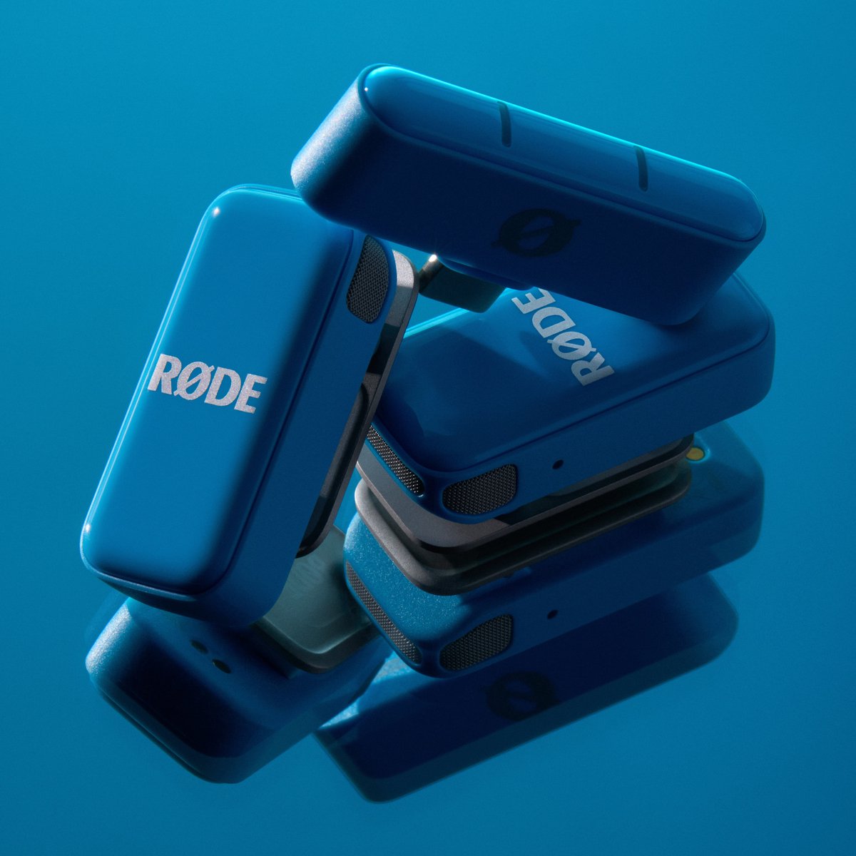 Rde wireless micro usbc blauw ultr 2 orig - RØDE Wireless Micro ‑C Blauw Ultra‑Compact USB Draadloze microfoonset