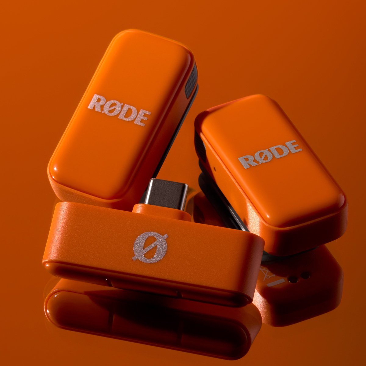 Rde wireless micro usbc oranje ult 2 orig - RØDE Wireless Micro ‑C Oranje Ultra‑Compact USB Draadloze microfoonset