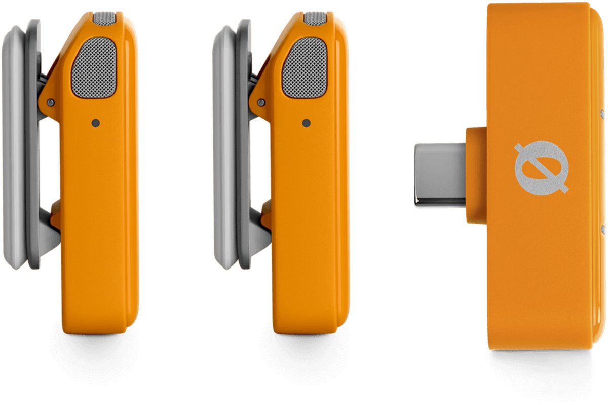 Rde wireless micro usbc oranje ult 9 orig - RØDE Wireless Micro ‑C Oranje Ultra‑Compact USB Draadloze microfoonset