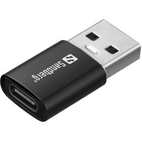 Sandberg streamer usb clip microphone 2 orig - Sandberg 126-40 Clip Microphone USB Dasspeldmicrofoon (zwart)