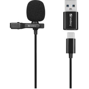 Sandberg streamer usb clip microphone