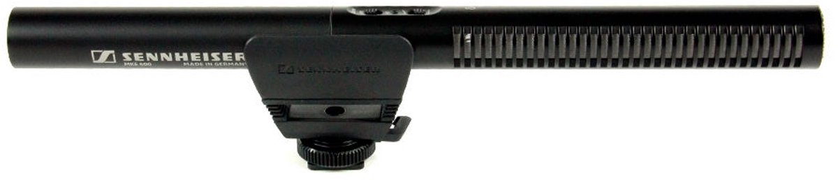 Sennheiser mke 600 camera richtmicrofoon 2 orig - Sennheiser Mke 600 Camera-Richtmicrofoon XLR Microfoon (zwart)