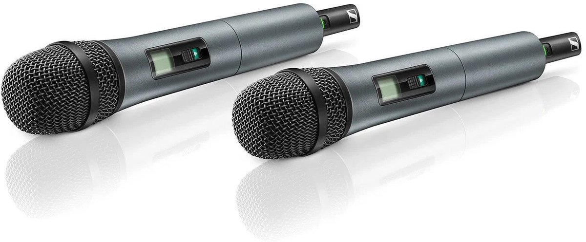 Sennheiser xsw 1 825 dual e 2 orig - Sennheiser Xsw 1-825 Dual-E XLR Draadloze microfoonset
