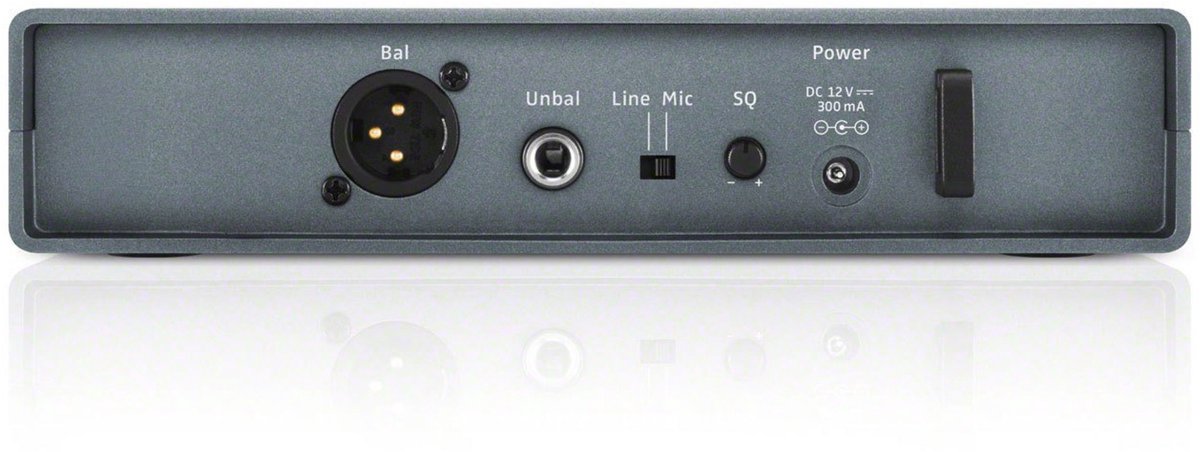 Sennheiser xsw 1 835 e vocal set 4 orig - Sennheiser Xsw 1-835-E Vocal Set XLR Draadloze microfoonset (zwart)