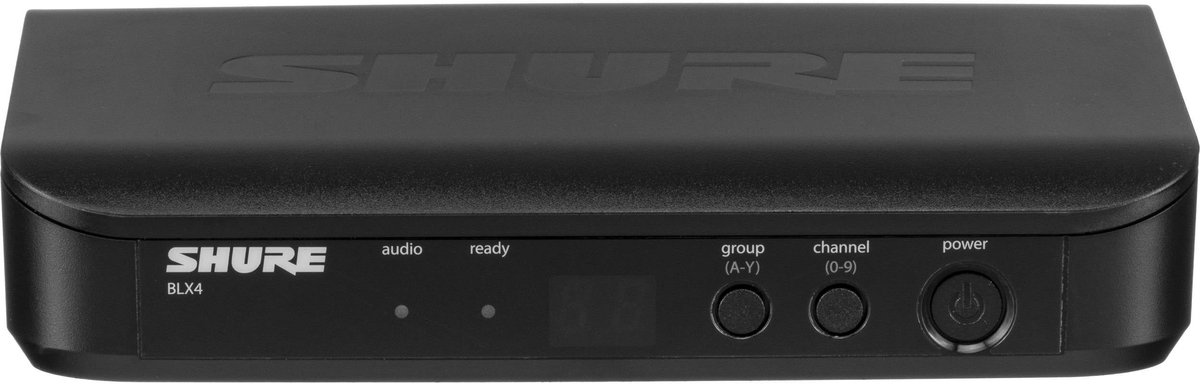 Shure blx24e sm58 h8e 514 540mhz wir 7 orig - Shure Blx24E/Sm58 H8E, 514-540Mhz XLR Draadloze microfoonset (zwart)