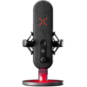 Steelseries alias microfoon zwart 2 orig - SteelSeries Alias Gaming/Streaming USB Microfoon (zwart)