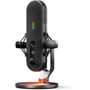 Steelseries alias microfoon zwart 3 orig - SteelSeries Alias Gaming/Streaming USB Microfoon (zwart)