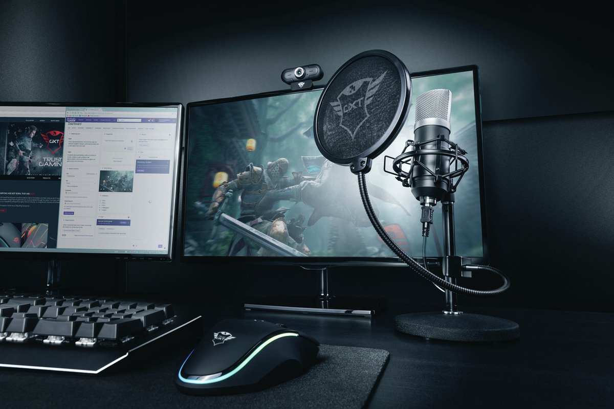 Trust gxt 252 emita usb studio micro 2 orig - Trust Gxt 252 Emita USB Microfoon