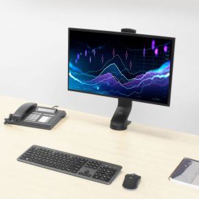 Act connectivity monitorarm office 1 scherm een 3 orig - ACT Connectivity Monitorarm office, 1 tot 34" Bureausteun (zwart)