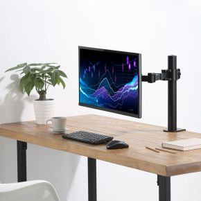 Act connectivity monitorarm office solid pro 1 6 orig - ACT Connectivity Monitorarm office solid tot 49" Bureausteun (zwart)