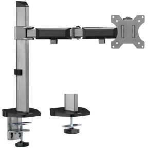 Act monitorarm max 32 office 1 sch 2 orig - ACT Monitor 1 Scherm tot 32" Bureausteun (zilver)