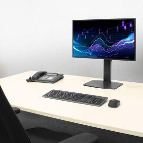 Act monitorarm max 32 office op vo 8 orig - ACT Connectivity Monitorarm office, op voet tot 32" Monitorstandaard