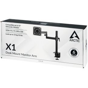 Arctic x1 124 5 cm 49 klem 6 orig - ARCTIC AEMNT00061A tot 40" Bureausteun