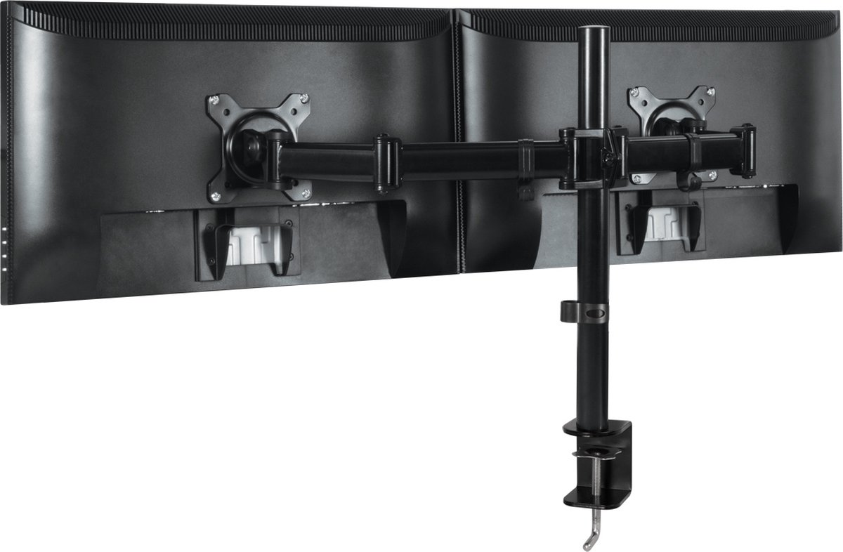 Arctic z2 basic dual monitor arm 7 orig - Arctic Z2 Basic Dual voor 2 schermen tot 28" Bureausteun (zwart)
