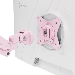 Arozzi alzare neo gas spring monitor 6 orig - Arozzi Alzare Neo Gas Spring Monitor Arm Purple tot 32" Bureausteun